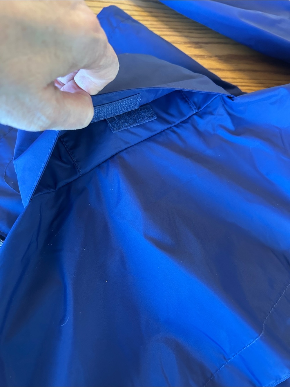 NWT Columbia Ladies Navy Blue Packable Rain Jacket Size XL - Picture 8 of 8